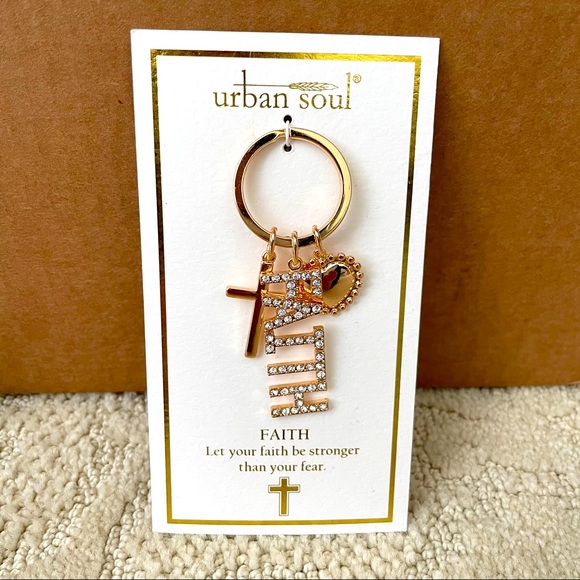 Faith Keychain Urban Soul - Picture 2 of 2